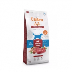 CALIBRA DOG LIFE ADULT MEDIUM FRESH BEEF 2,5KG